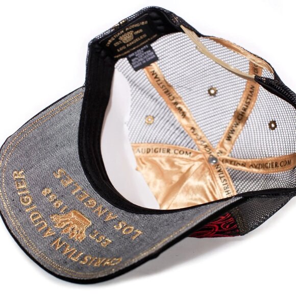 City of Angels Retro Christian Audigier Vintage Authentic Cap Y2K Designer Hat - Picture 4 of 4